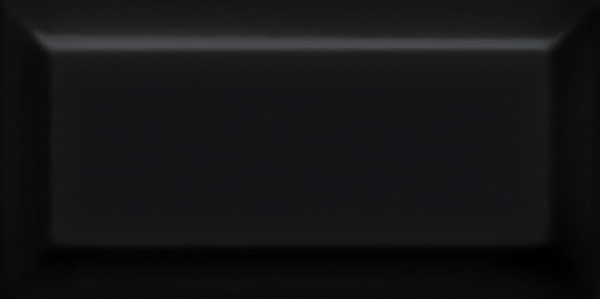 Мелкоформатная плитка Metro Mono Black glossy 150х75х9 фото